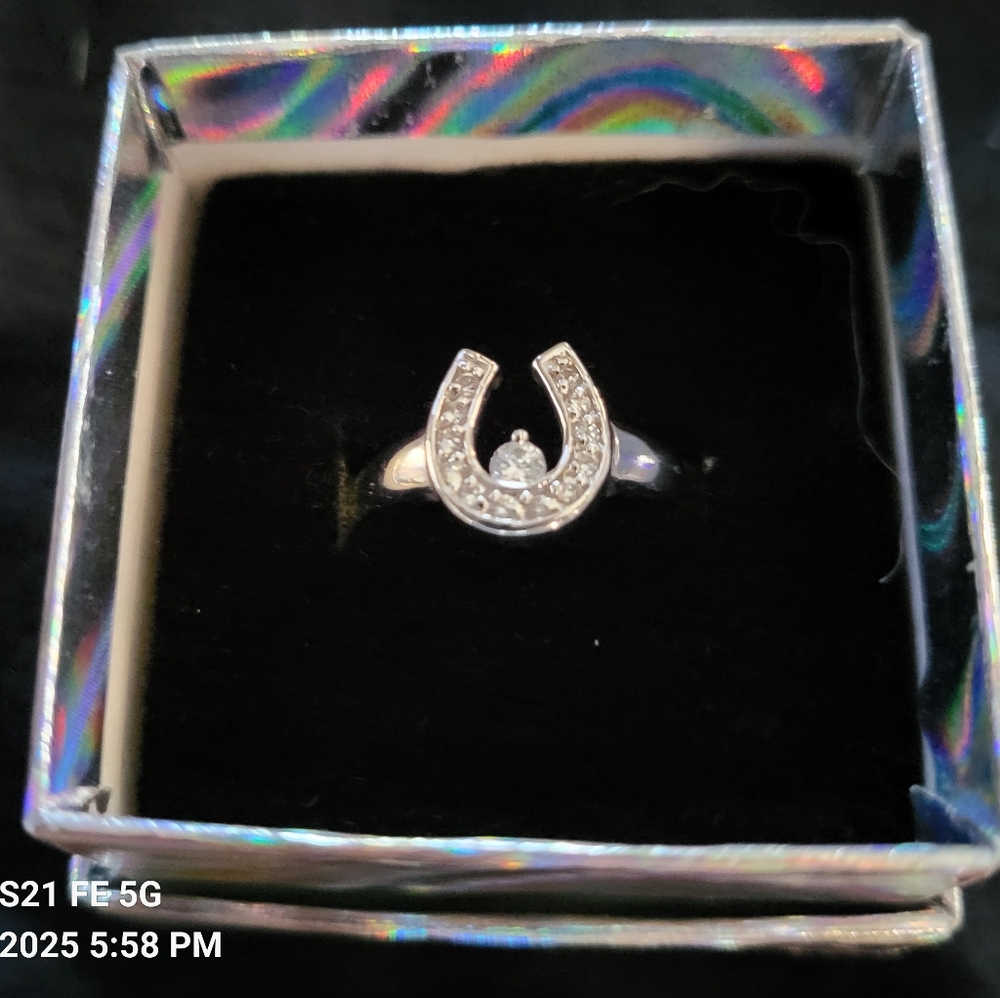 Horseshoe Ring Size 6